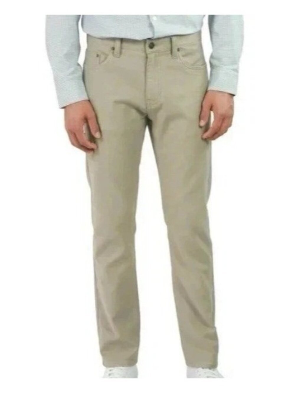 NWT Jachs NY 5-Pocket Men's 36x29 Tan Straight Fit Pants Stretch Fabric